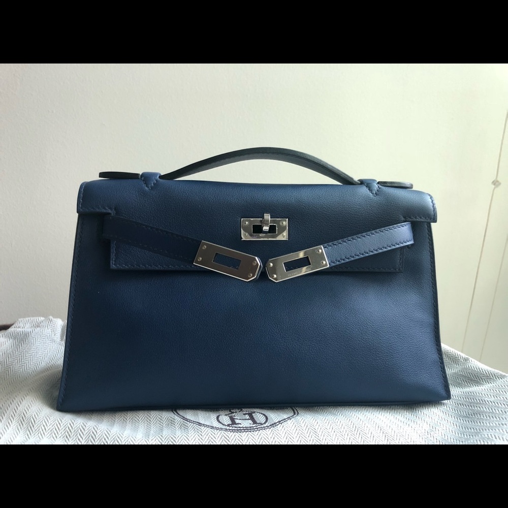 Hermes kelly pochette clutch